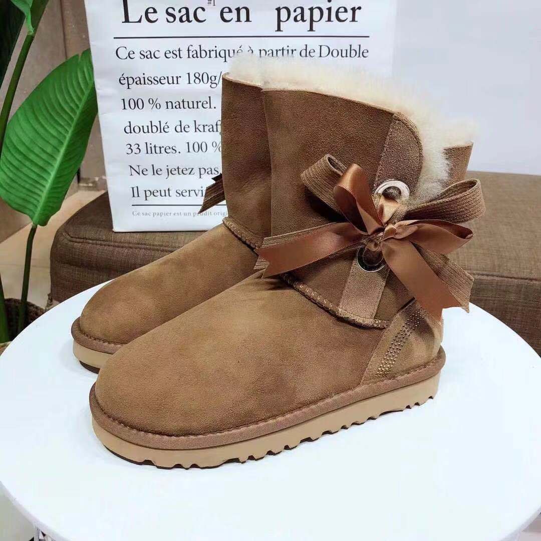 6186 Premium Fur-Lined Shoes – Chestnut