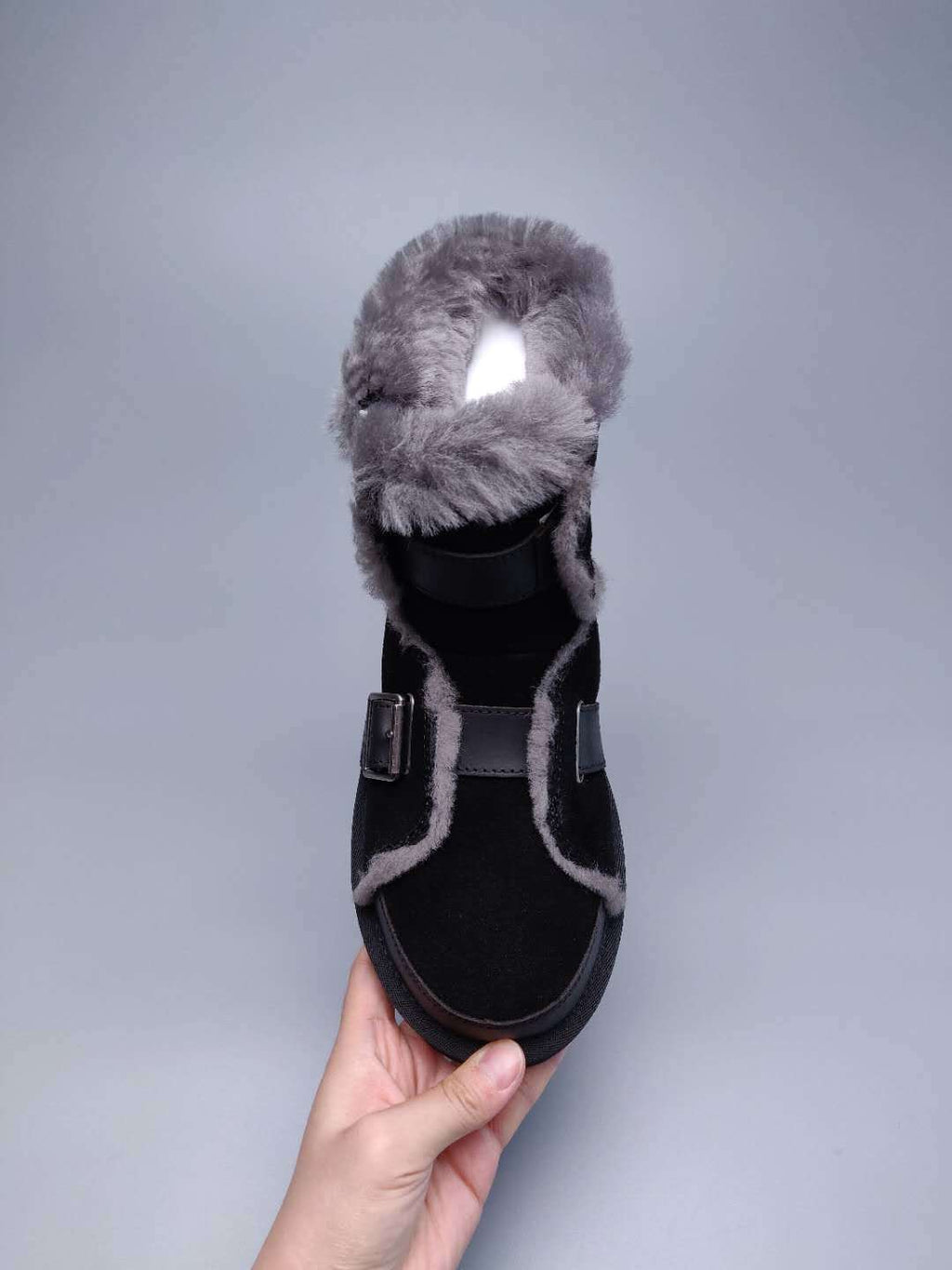 9431 New Edition Moto Shoes – Black Grey (In Stock)