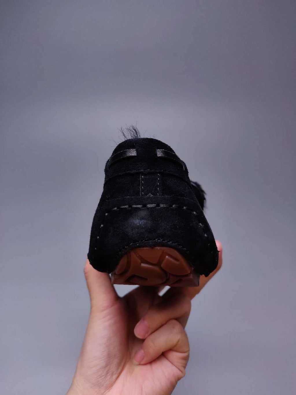 8913 Double Bow Loafers – Black (In Stock)