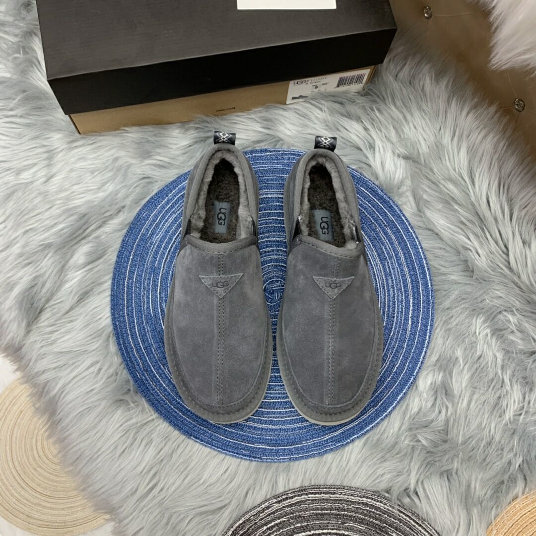 3455 Slip-On Low-Top Men’s Boots – Grey (In Stock)