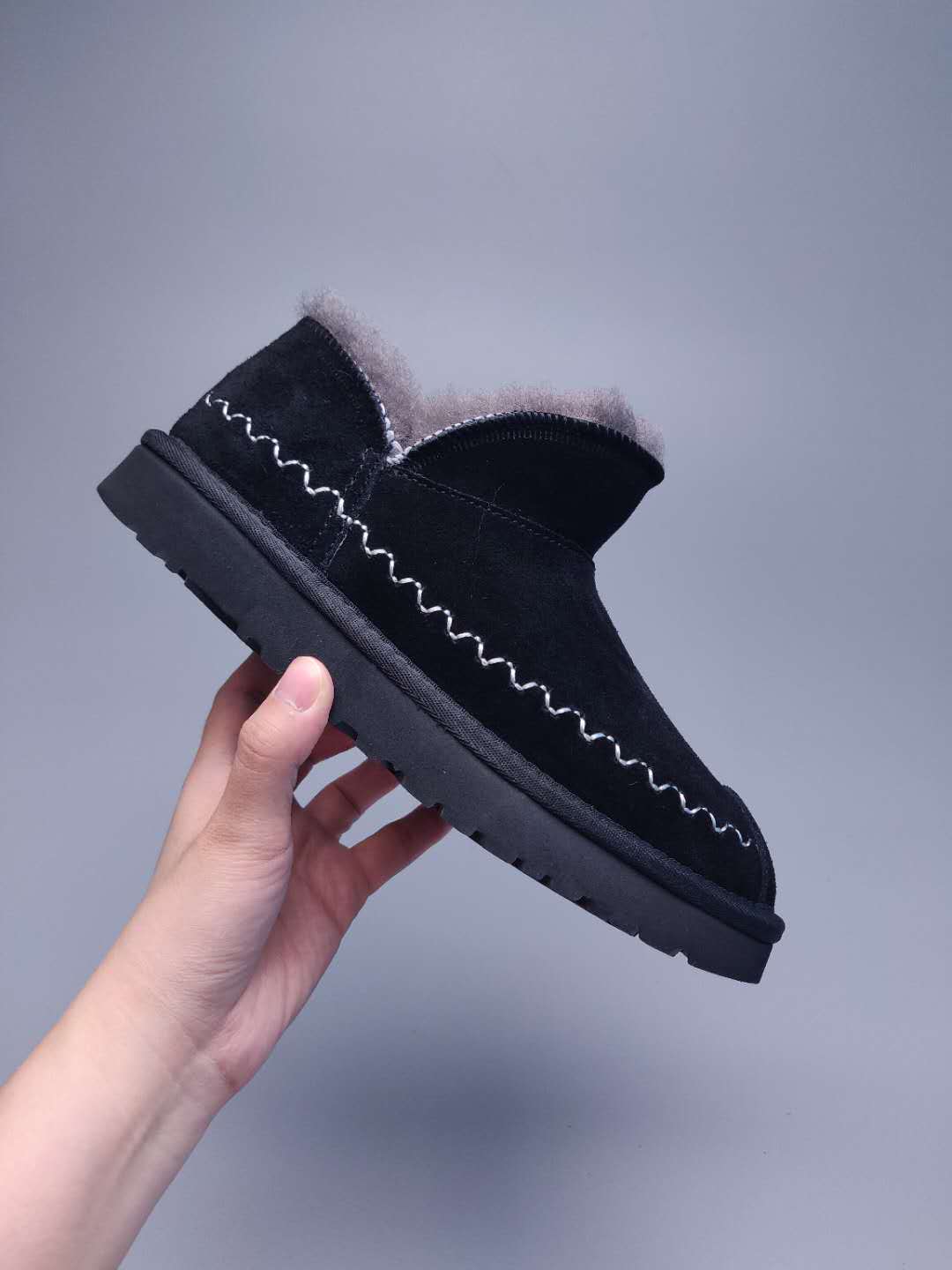 0888 New Style Ankle Boots – Black (In Stock)