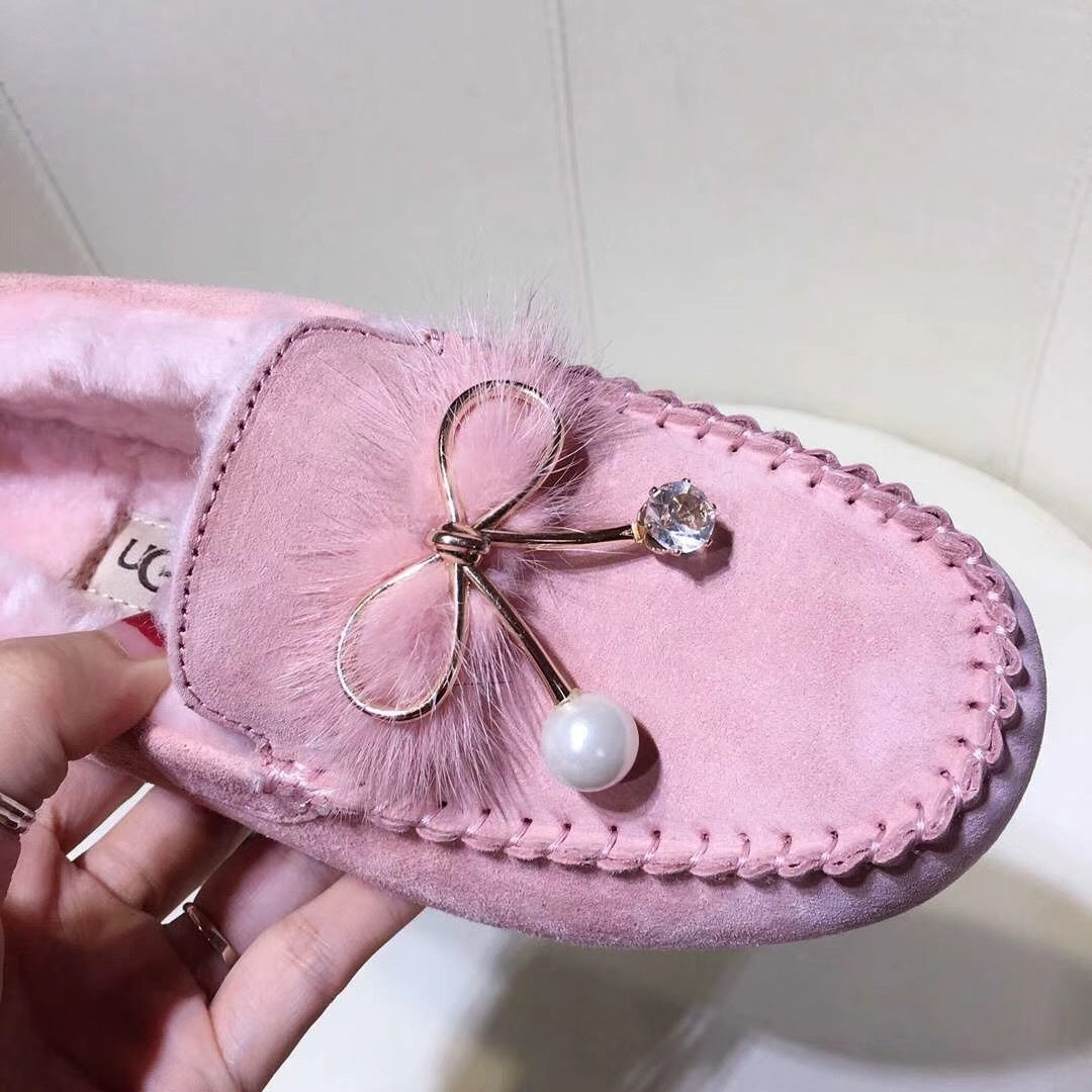 2023 Driving Loafers – Pink