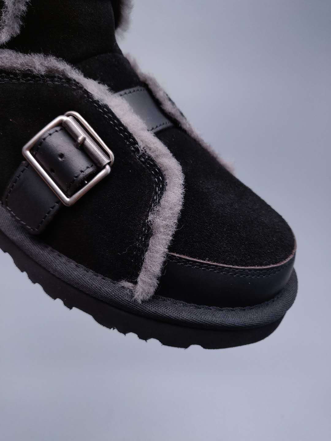 9431 New Edition Moto Shoes – Black Grey (In Stock)