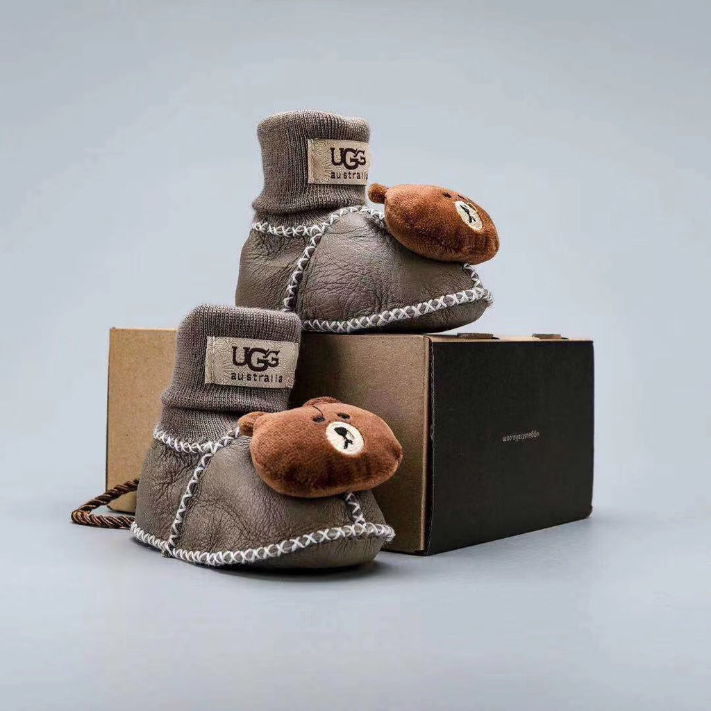 UGG Style Baby Shoes – Genuine Sheepskin Fur-Lined | 23 Colors