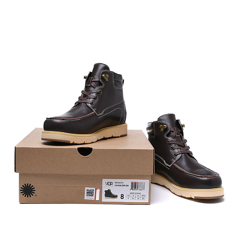 6026 Men's Leather Shoes – Chocolate