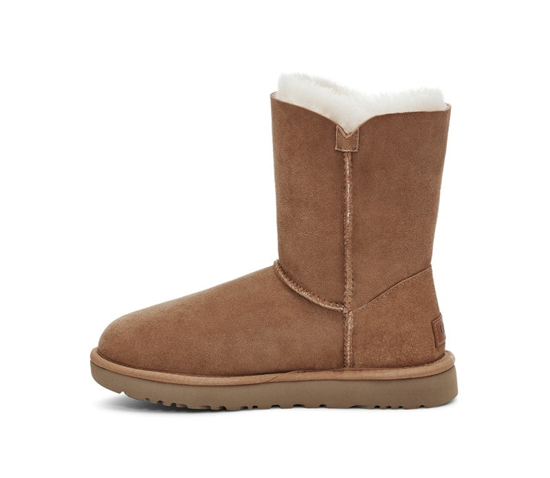 2480 Side-Zip Mid-Calf Boots – Chestnut (In Stock)
