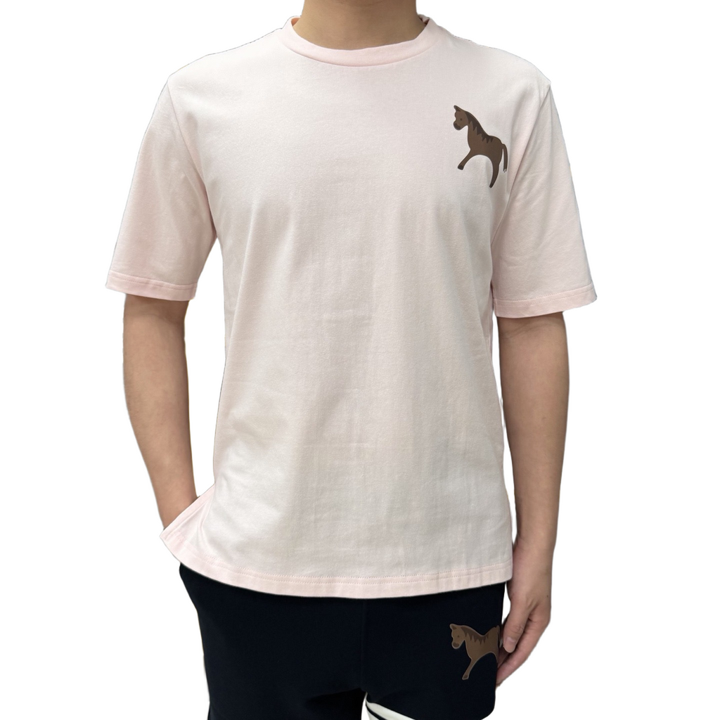 Four-Bar Crew Neck Short Sleeve T-Shirt | Thom Browne