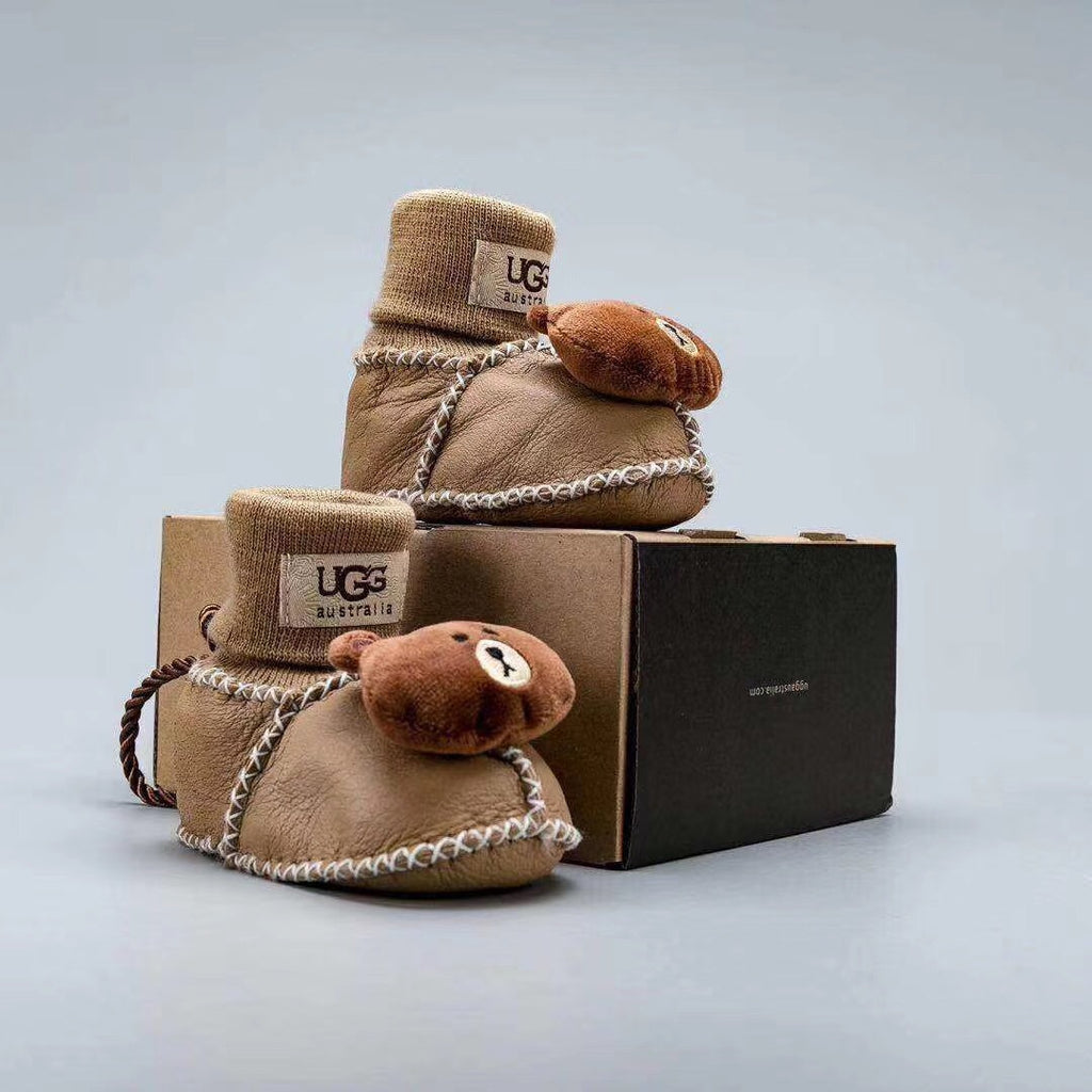 UGG Style Baby Shoes – Genuine Sheepskin Fur-Lined | 23 Colors