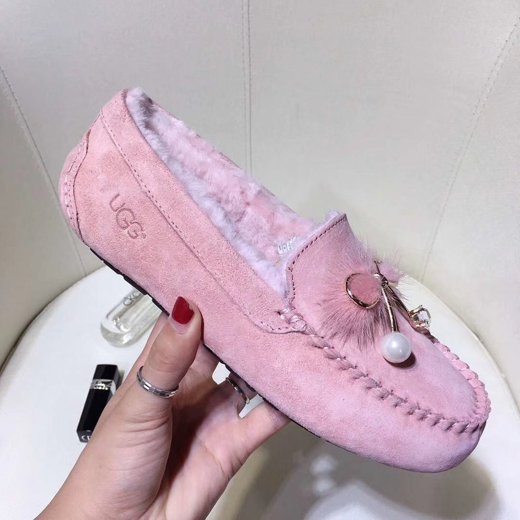 2023 Driving Loafers – Pink