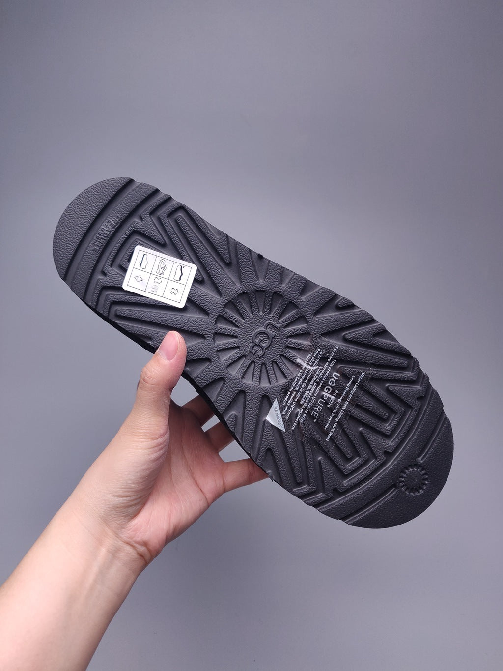 8358 Glow-in-the-Dark Moto Snow Boots – Black (In Stock)