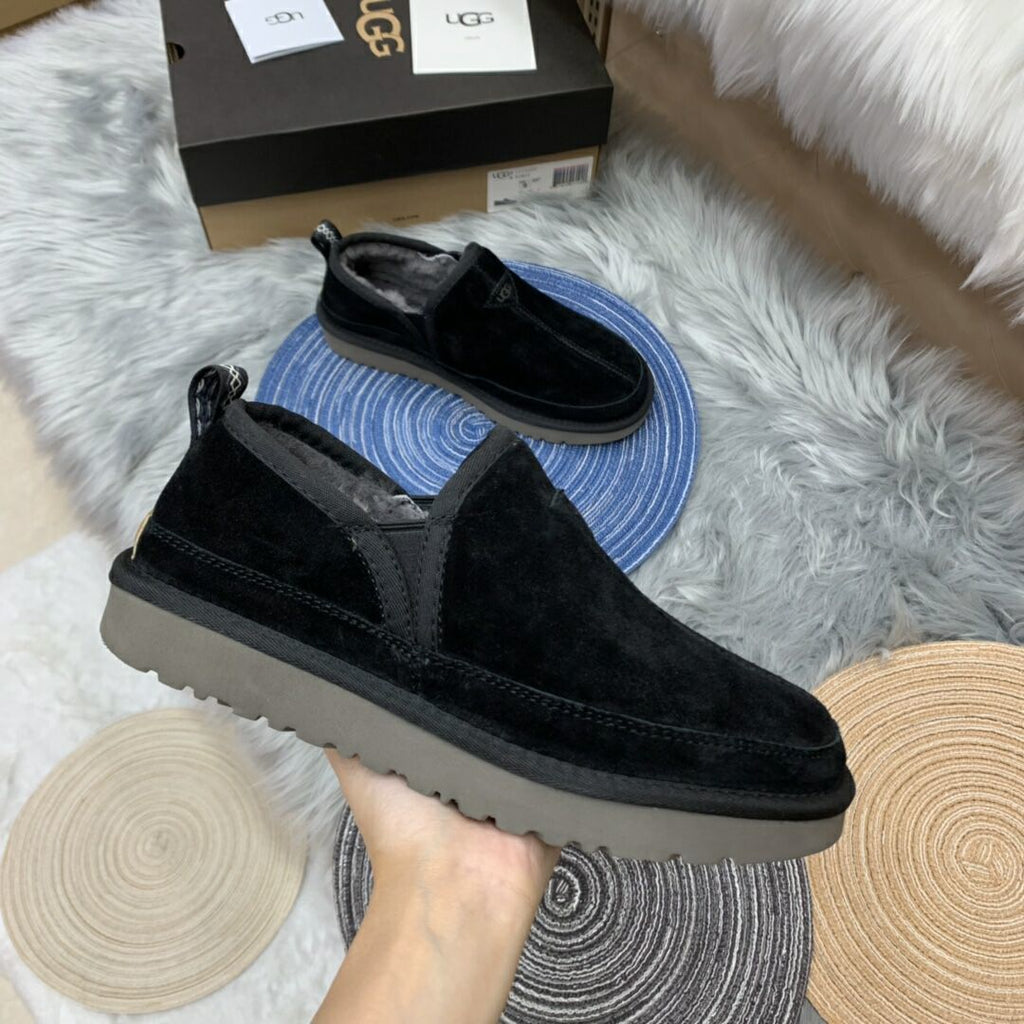 3455 Slip-On Low-Top Men’s Boots – Black (In Stock)