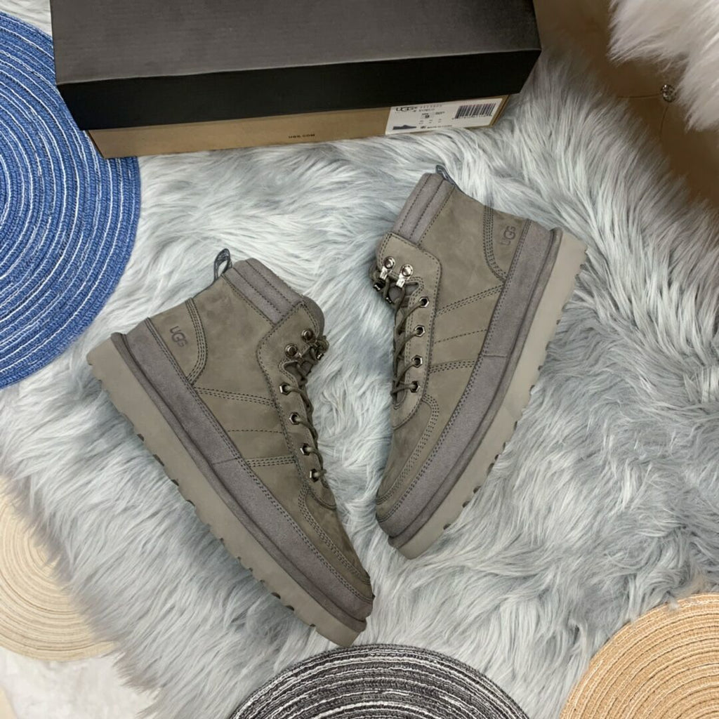 2991 Casual Lace-Up Men’s Boots – Grey (In Stock)