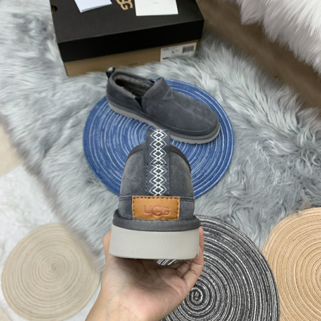 3455 Slip-On Low-Top Men’s Boots – Grey (In Stock)