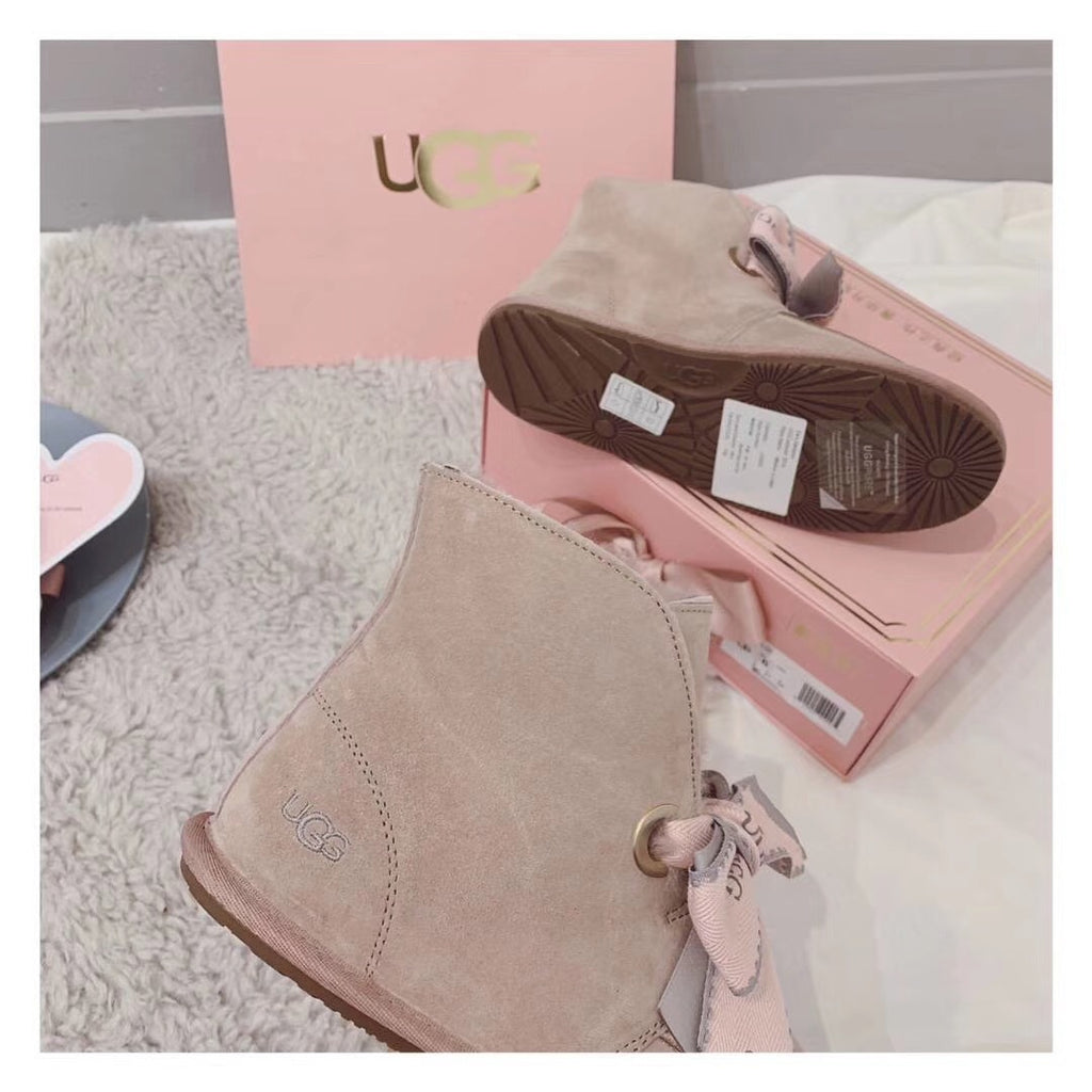 7688 Kaylin 3rd Gen 3-Way Luxury Gift Box Girls Boots – Dusk Pink (In Stock)