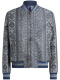ETRO floral-jacquard bomber jacket