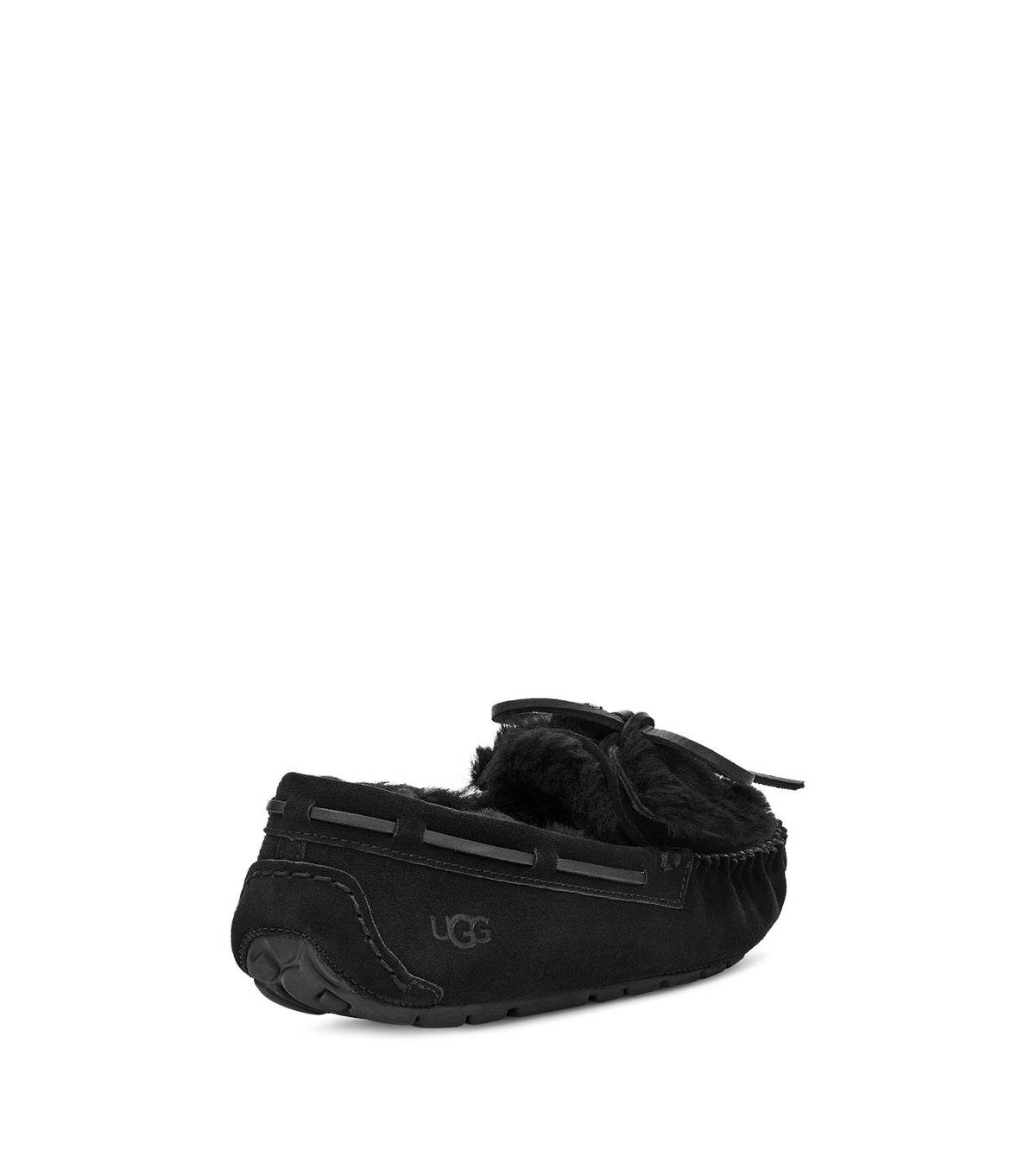 8913 Double Bow Loafers – Black (In Stock)