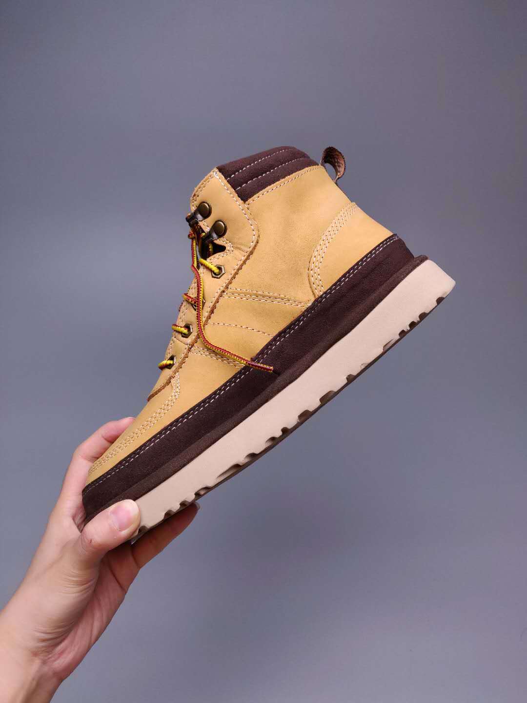 2991 Casual Lace-Up Men’s Boots – Chestnut (In Stock)