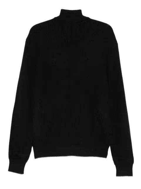 Paul & Shark ribbed zip-up sweater