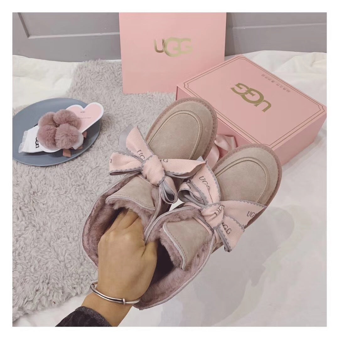 7688 Kaylin 3rd Gen 3-Way Luxury Gift Box Girls Boots – Dusk Pink (In Stock)