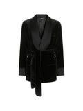 Dolce & Gabbana velvet Sicilia light jacket