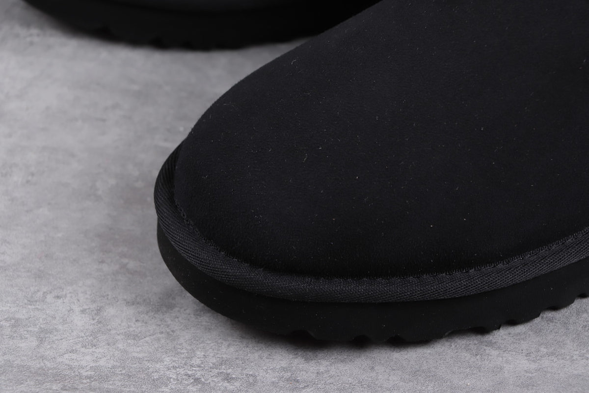 2972 Classic Mini II Exotic Bow Boots – Black (In Stock)