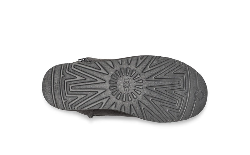 2481 Side-Zip Ankle Boots – Grey (In Stock)