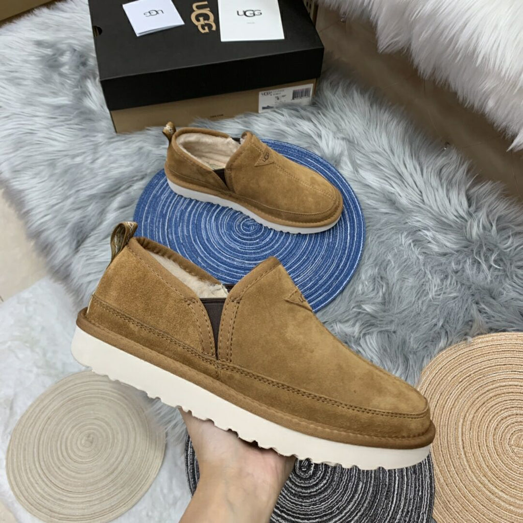 3455 Slip-On Low-Top Men’s Boots – Chestnut (In Stock)