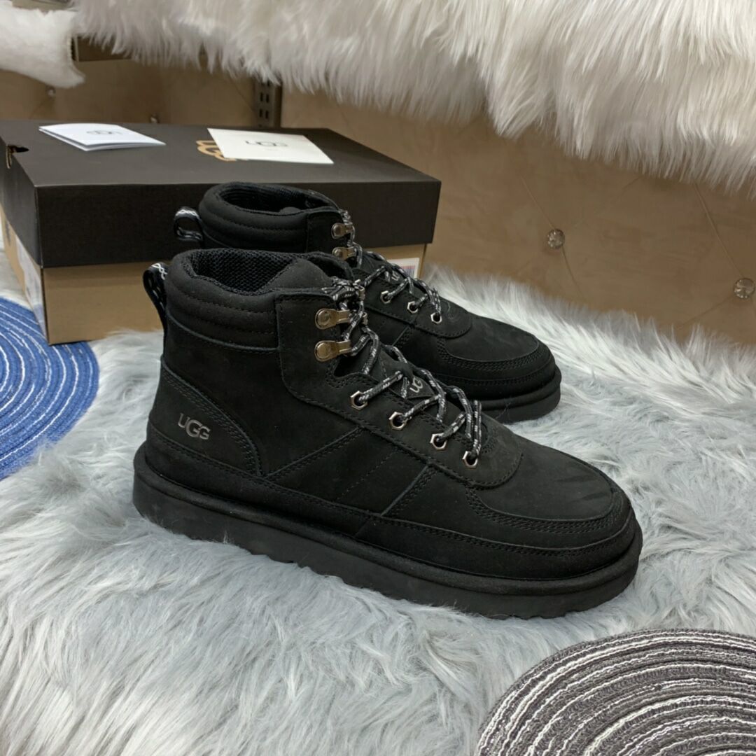 2991 Casual Lace-Up Men’s Boots – Black (In Stock)