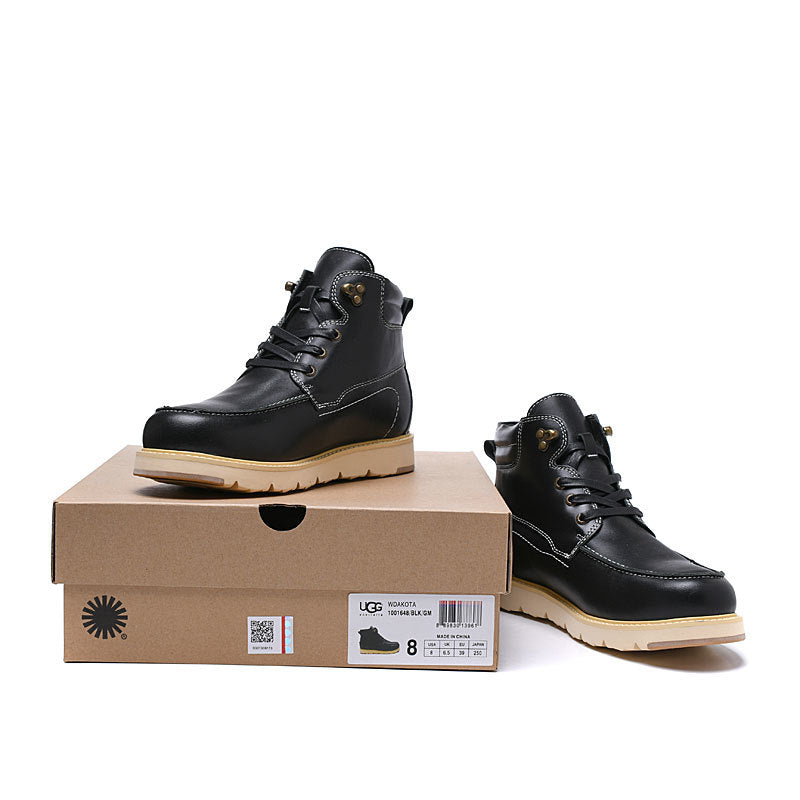 6026 Men's Leather Shoes – Black