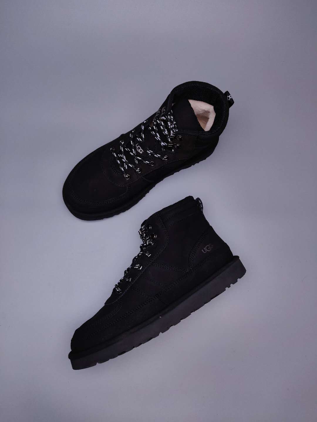 2991 Casual Lace-Up Men’s Boots – Black (In Stock)