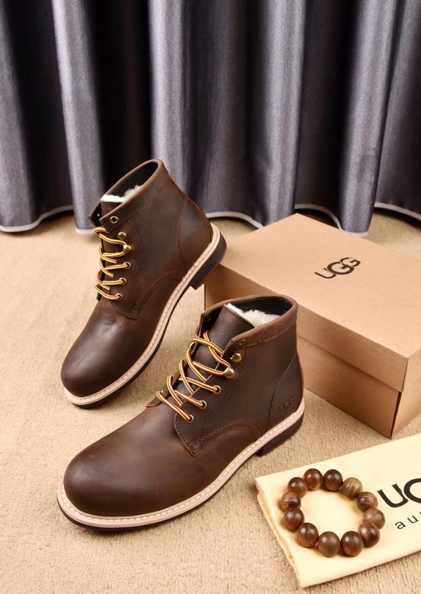 8727 Leather Shoes – Grimsun Series (Chocolate)