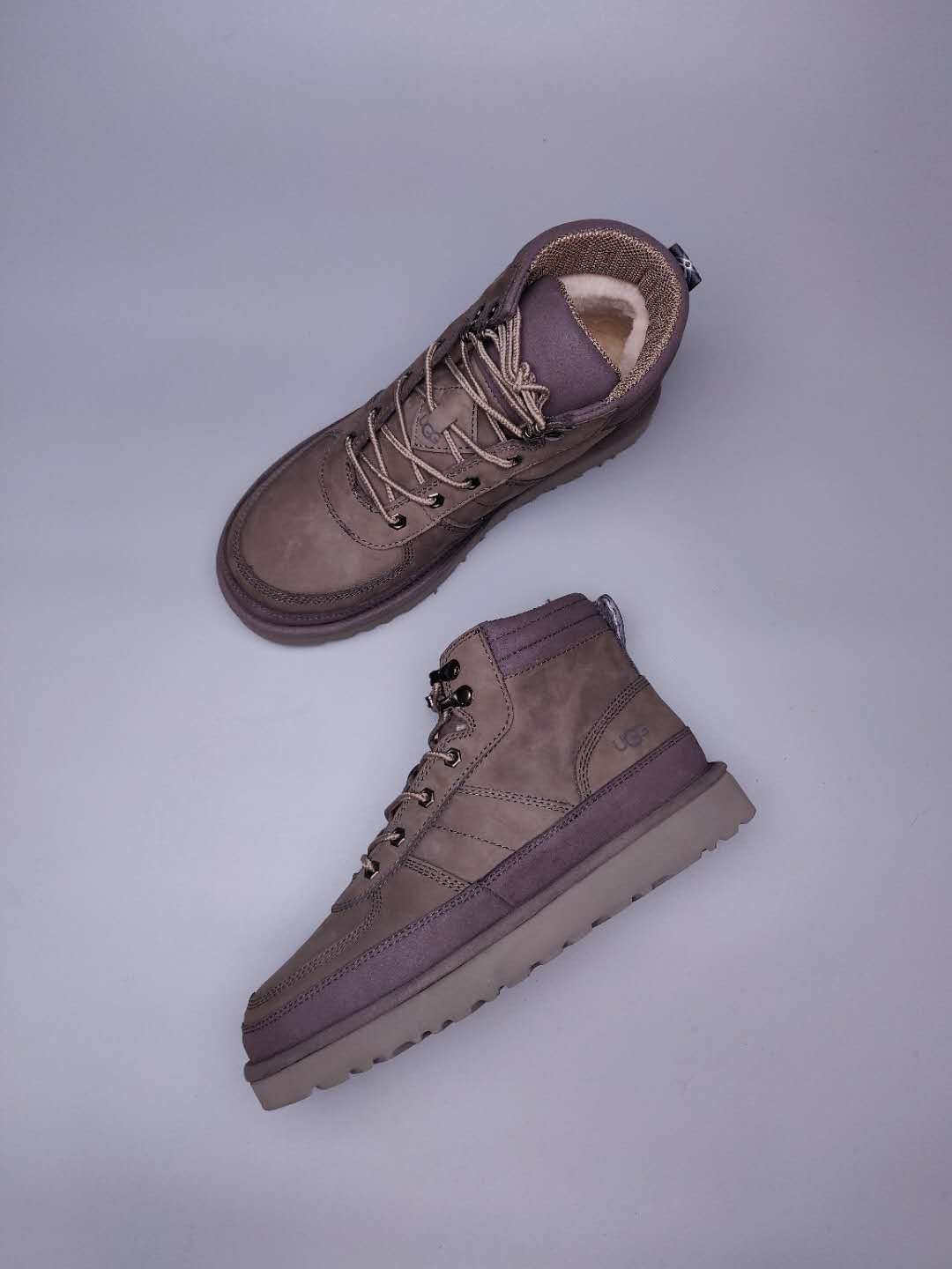 2991 Casual Lace-Up Men’s Boots – Grey (In Stock)