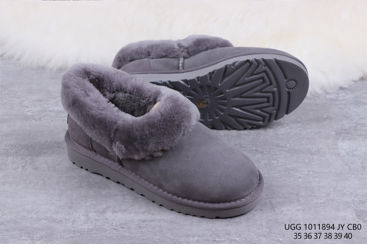 1894 Women’s Casual Home Slippers – Grey (In Stock)