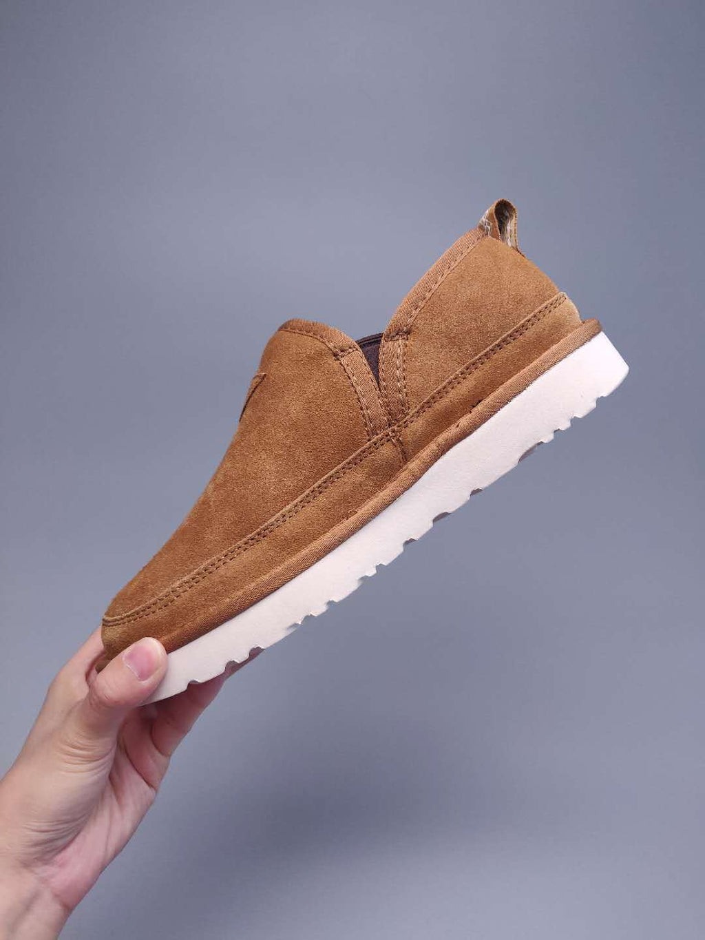 3455 Slip-On Low-Top Men’s Boots – Chestnut (In Stock)