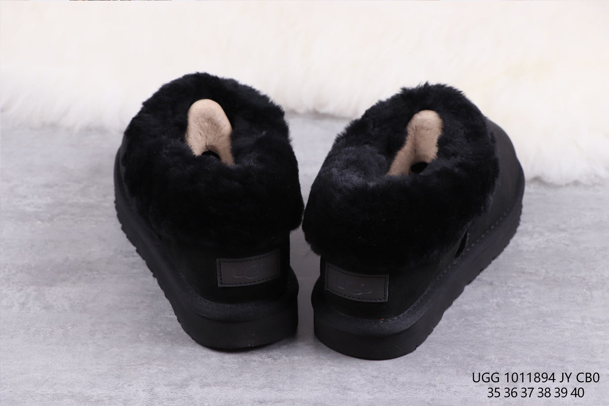 1894 Women’s Casual Home Slippers – Black (In Stock)