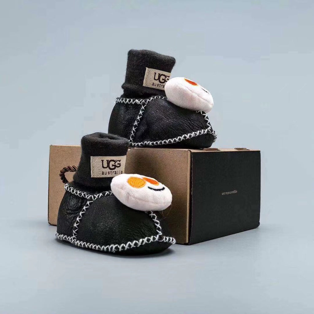 UGG Style Baby Shoes – Genuine Sheepskin Fur-Lined | 23 Colors