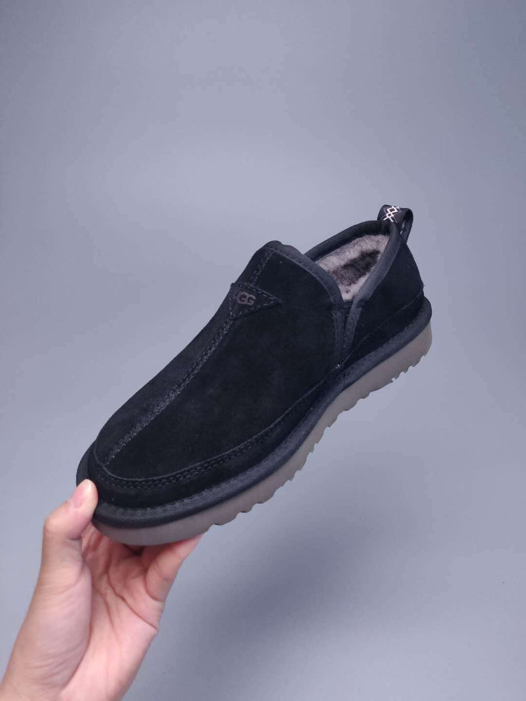 3455 Slip-On Low-Top Men’s Boots – Black (In Stock)