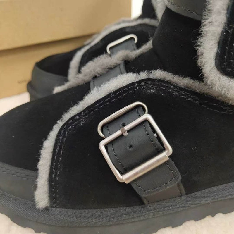 9431 New Edition Moto Shoes – Black Grey (In Stock)