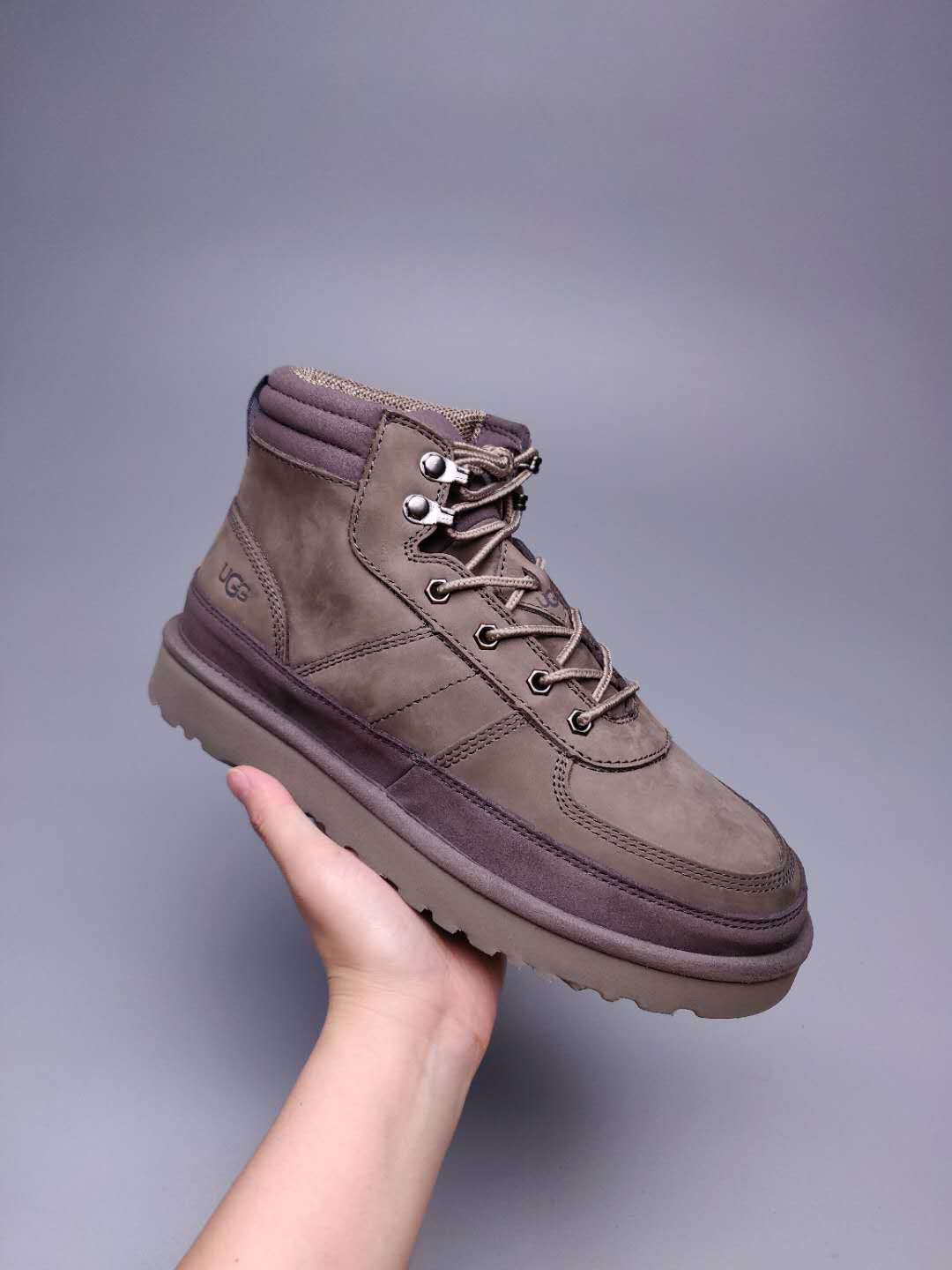 2991 Casual Lace-Up Men’s Boots – Grey (In Stock)
