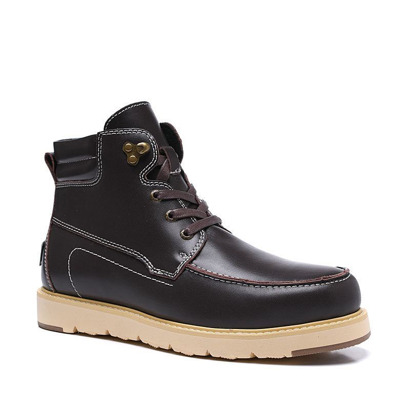 6026 Men's Leather Shoes – Chocolate