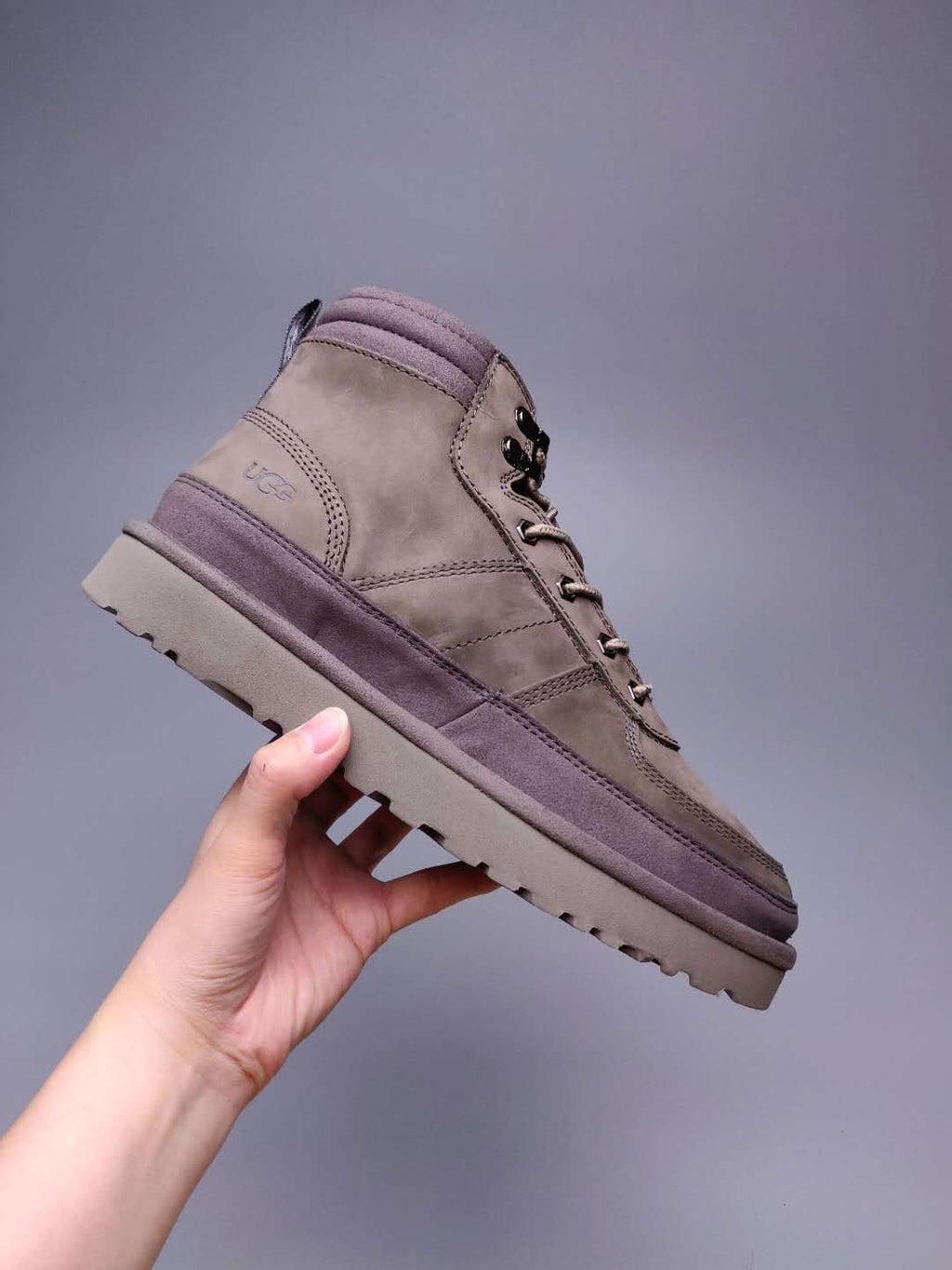 2991 Casual Lace-Up Men’s Boots – Grey (In Stock)