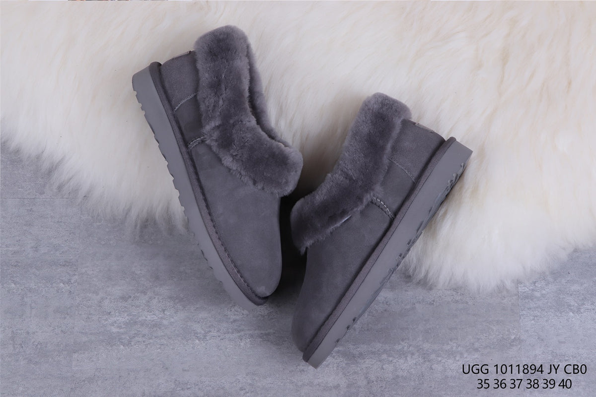 1894 Women’s Casual Home Slippers – Grey (In Stock)