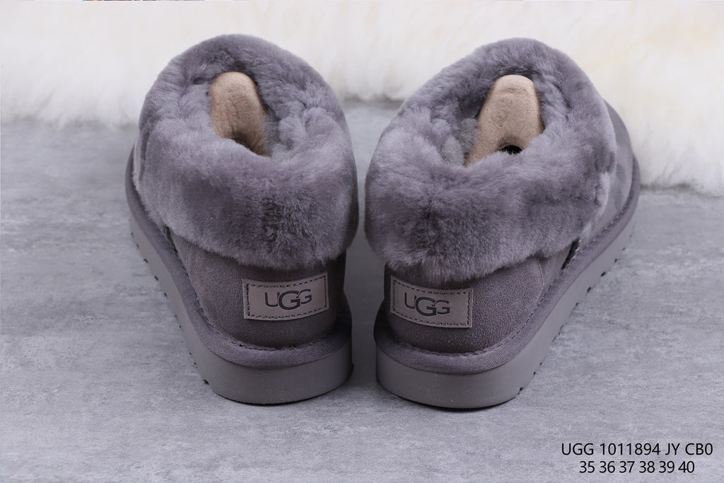 1894 Women’s Casual Home Slippers – Grey (In Stock)
