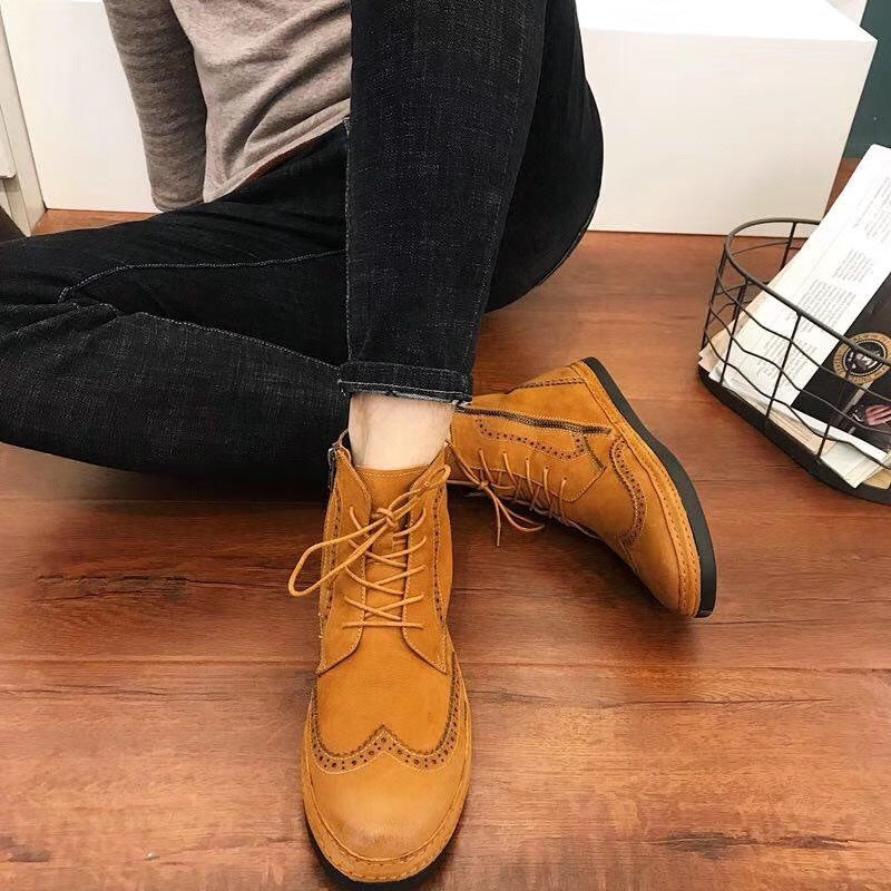 3384 Men's Fashion Boots – Chestnut