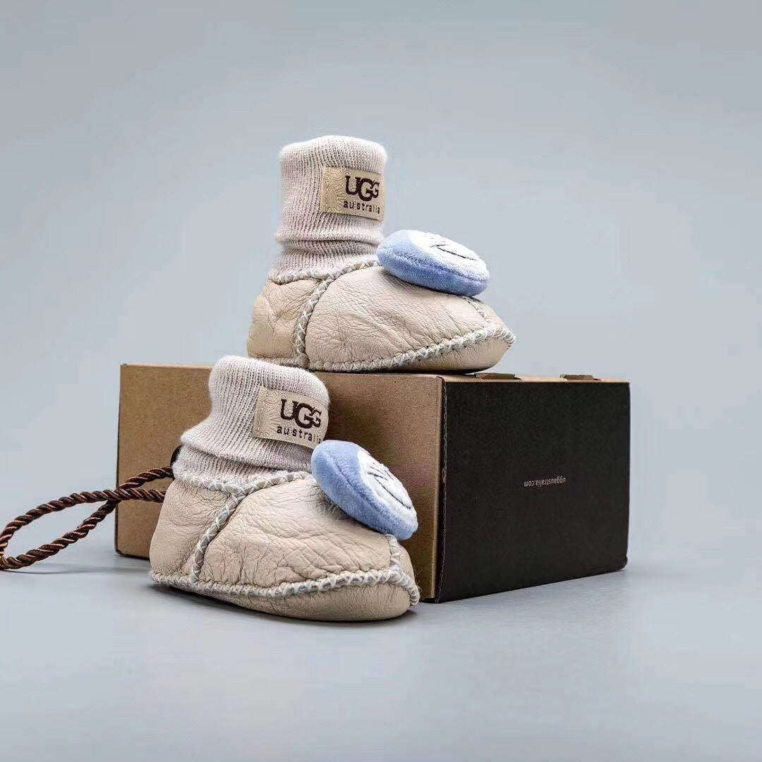 UGG Style Baby Shoes – Genuine Sheepskin Fur-Lined | 23 Colors
