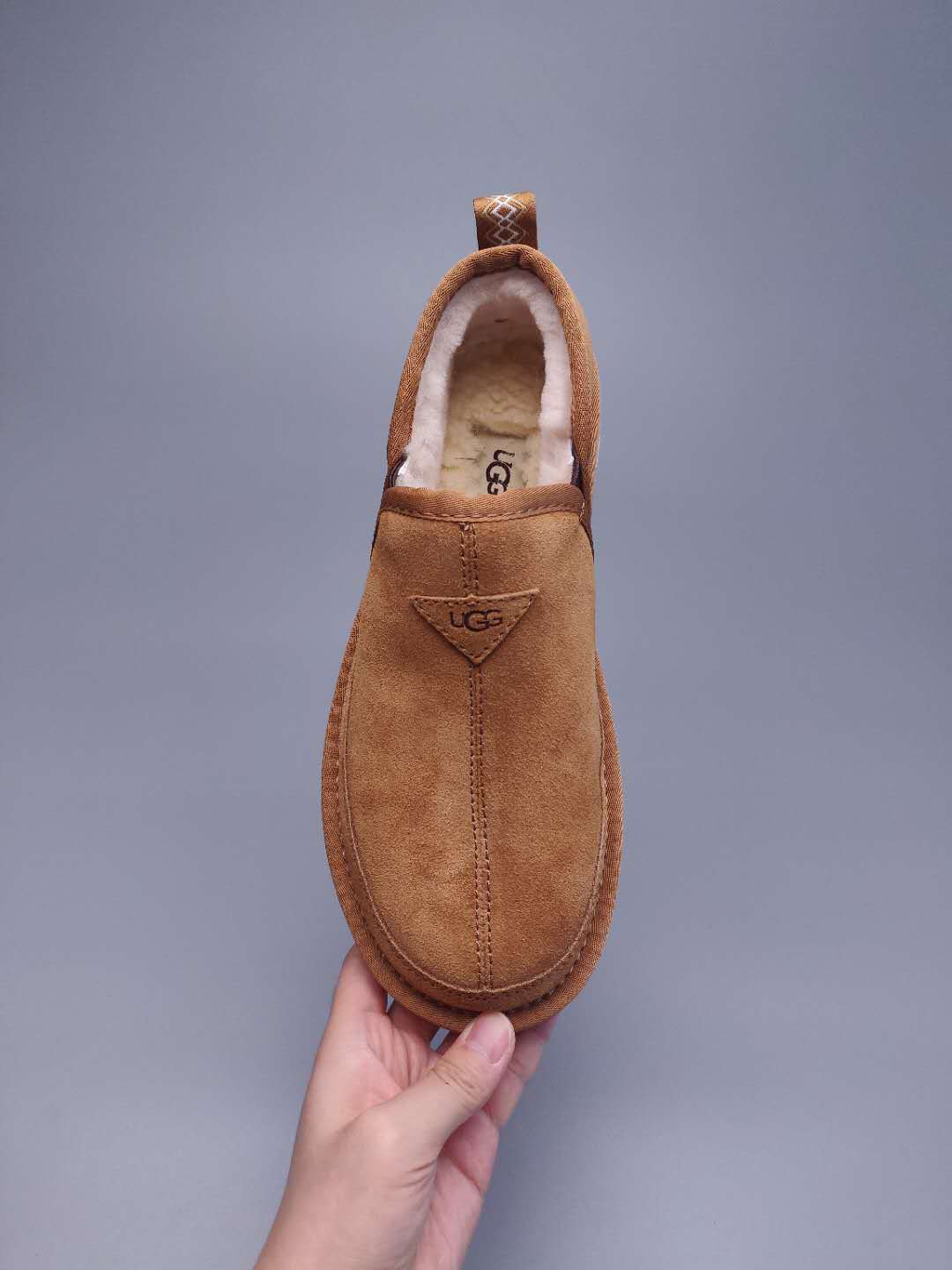 3455 Slip-On Low-Top Men’s Boots – Chestnut (In Stock)