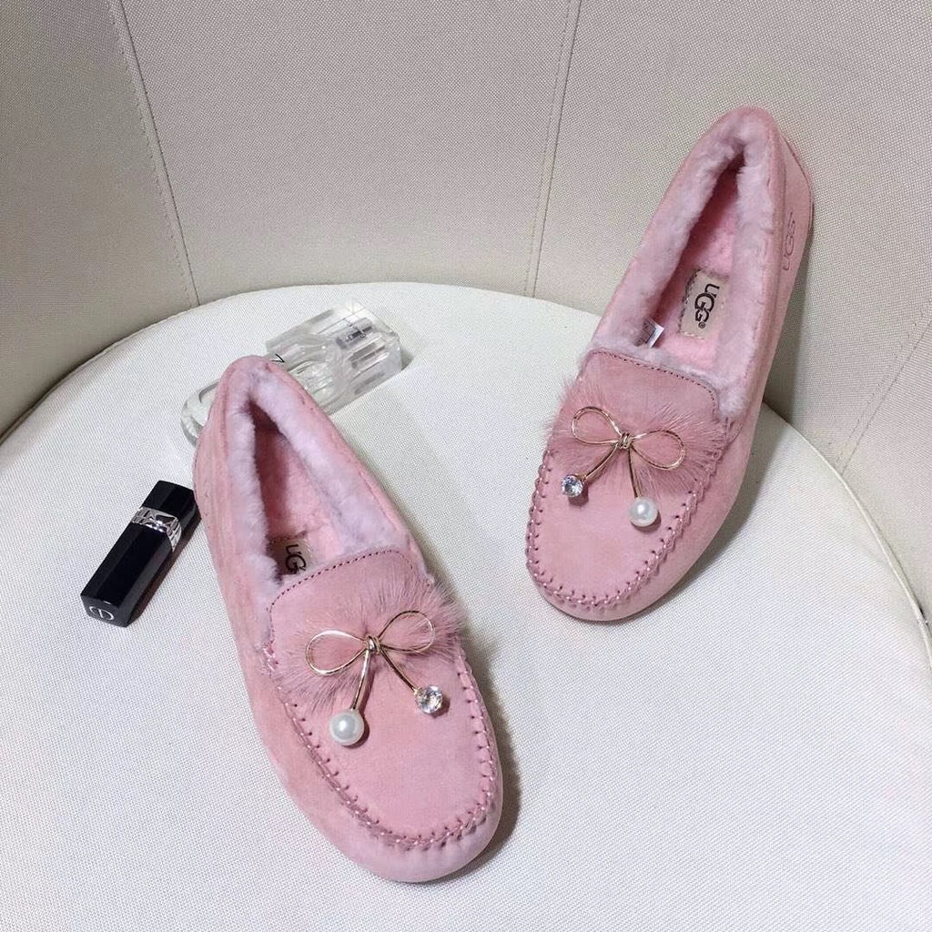 2023 Driving Loafers – Pink