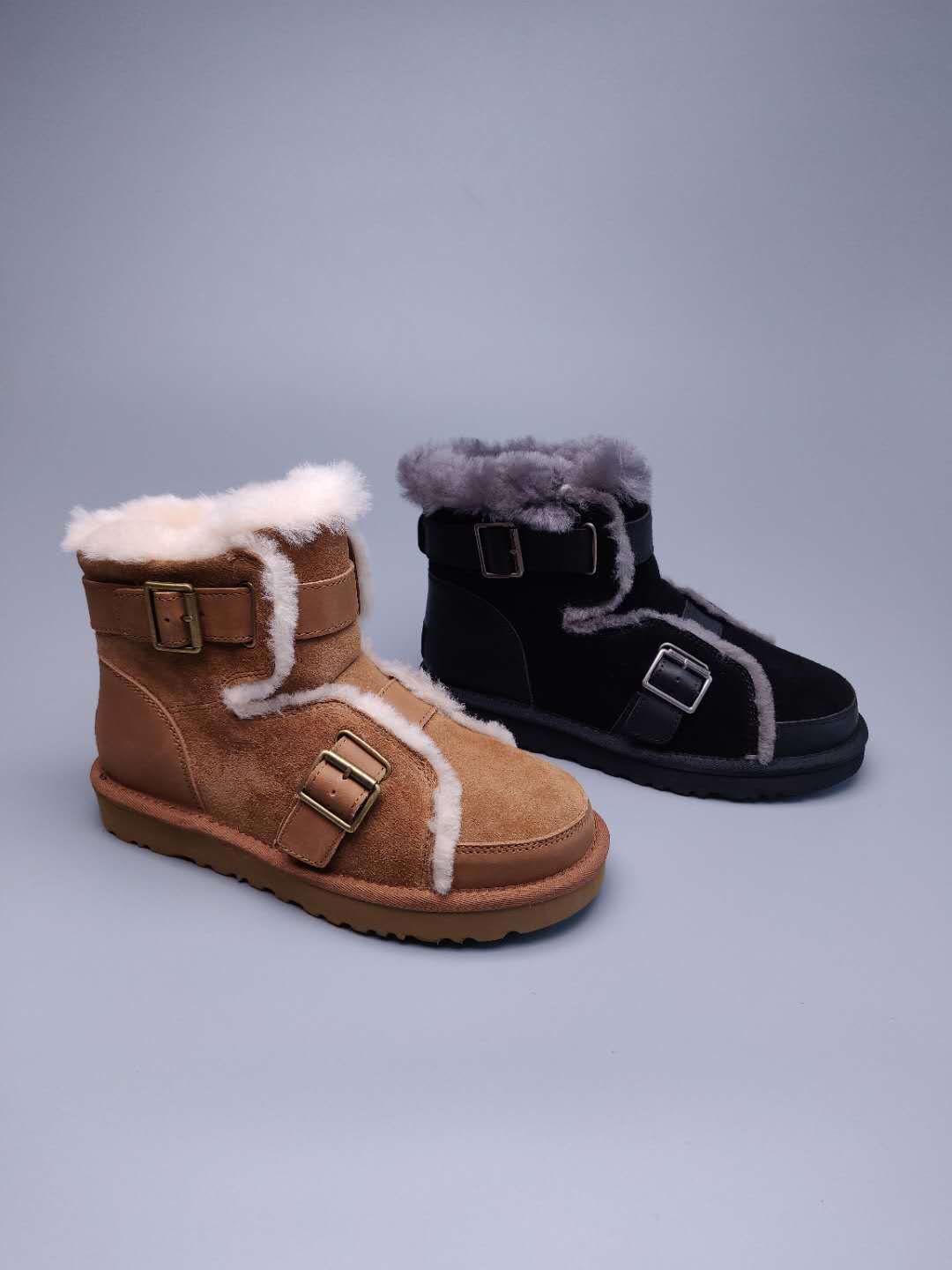 9431 New Edition Moto Shoes – Chestnut (In Stock)