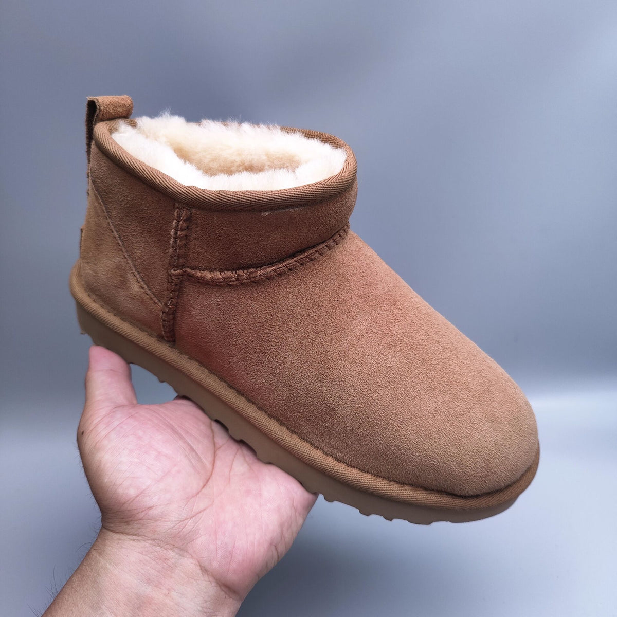 6109 Celebrity Style Boots – Chestnut (In Stock)