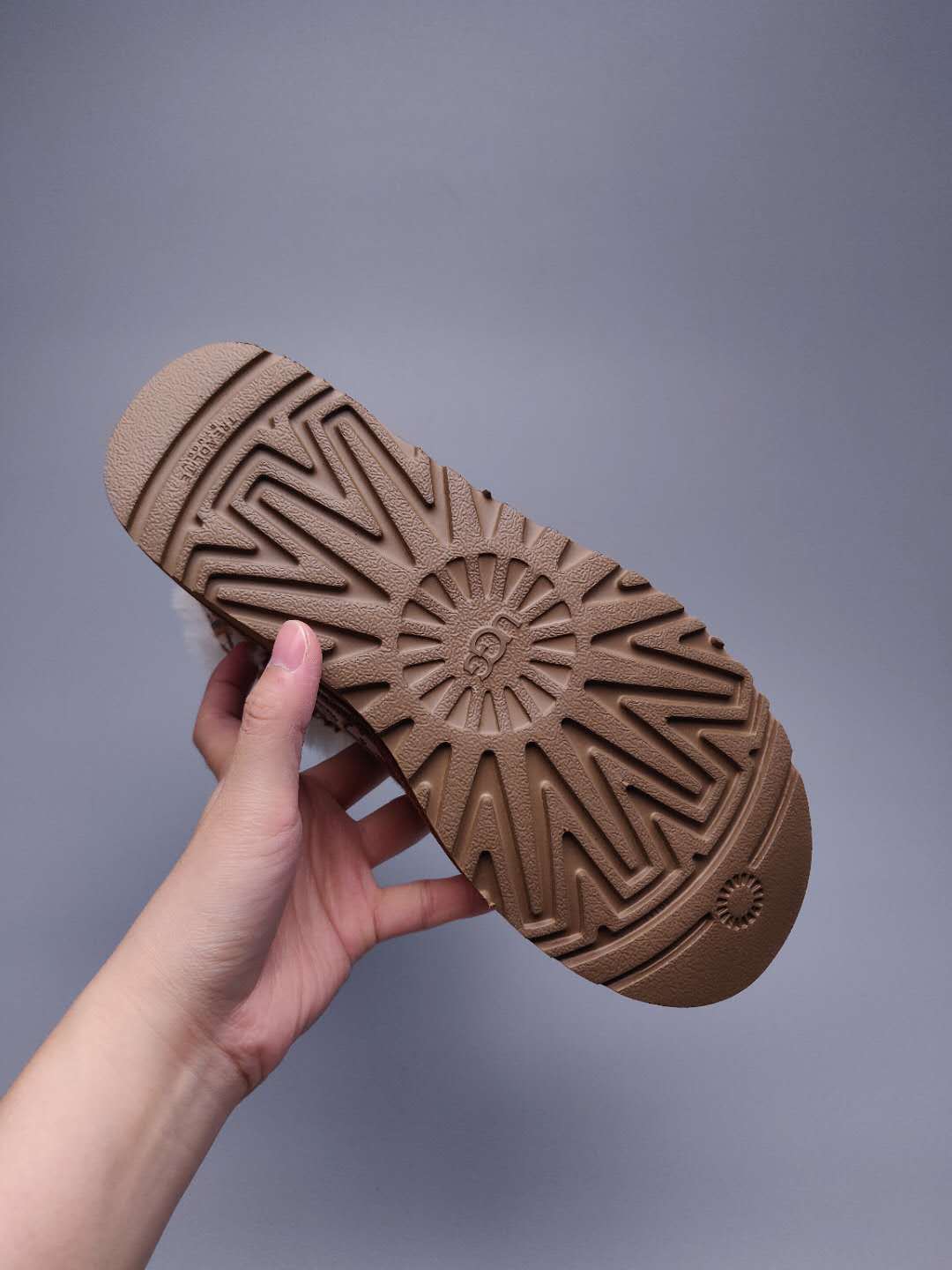 6554 Dior-Inspired Woven Texture Boots – Chestnut (In Stock)